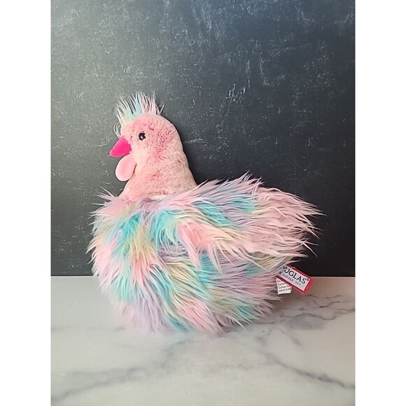 Douglas Cuddle Toys TALU HEN Pastel Chicken Stuffed Animal Plush 9" - Picture 1 of 10